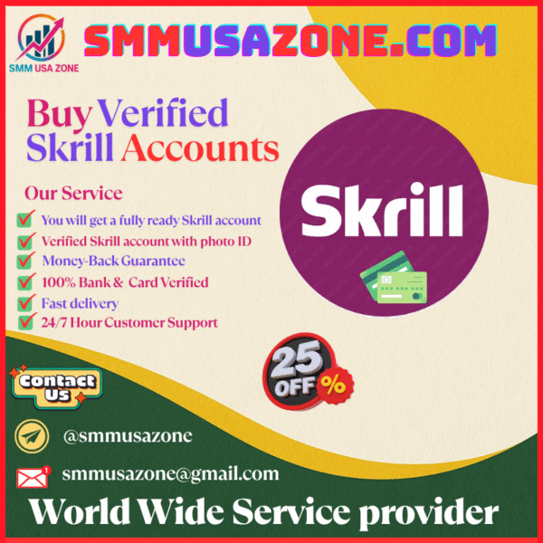 Buy Verified Skrill Accounts