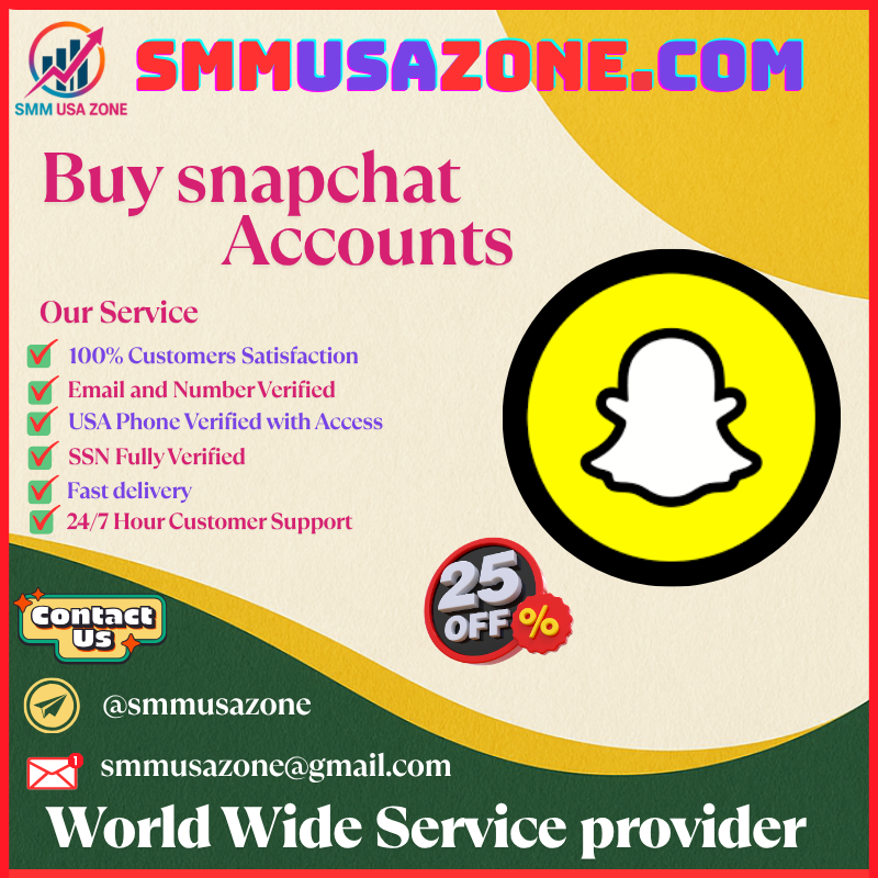 Buy Snapchat Accounts